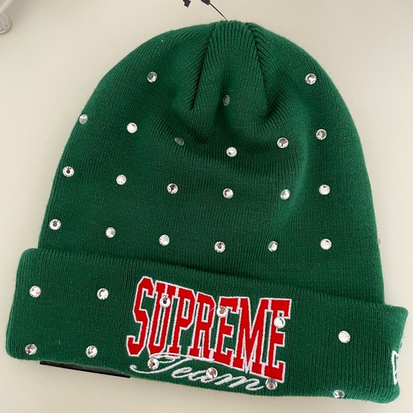 SUPREME RHINESTONE HAT / TOQUE - Picture 3 of 9